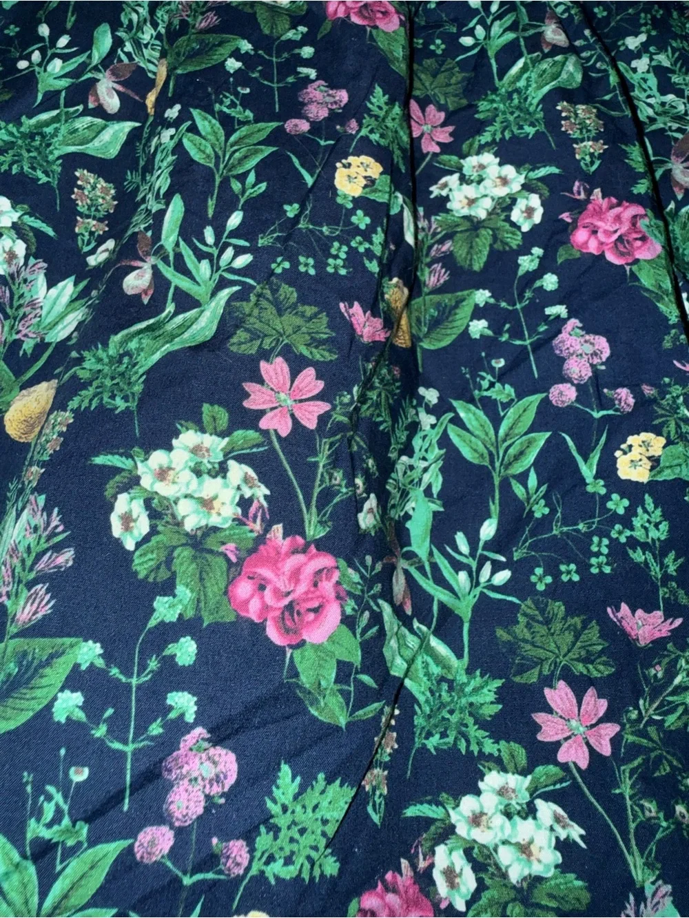 ❌Sold❌ J. Crew Navy Floral Elastic-Waist Pajama Shorts